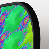 レインボースワール – USA Pickle Ball認定パドル ピックルボールラケット (左詳細)