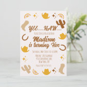 レインボーズアンドロデオスグルーヴィ誕生日 招待状 (スタンド正面)