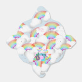 レインボーズナルファールマーメイドパーティー フェイバーボックス (折り畳みなし)