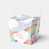 レインボーズナルファールマーメイドパーティー フェイバーボックス (正面サイド)