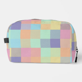 レインボーズパステルカラーズバッファローチェックプレイド90s ドップキット