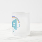 レインボーセルビーフロステッド フロストグラスマグカップ (中央)