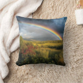 レインボーセレニティ クッション (ブランケット)