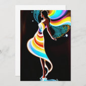 レインボーセレニティ 招待状 (正面/裏面)