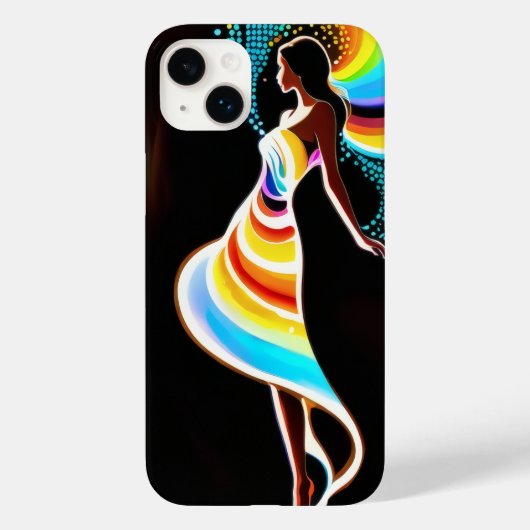 レインボーセレニティiPhone / iPadケース Case-Mate iPhoneケース (裏面)