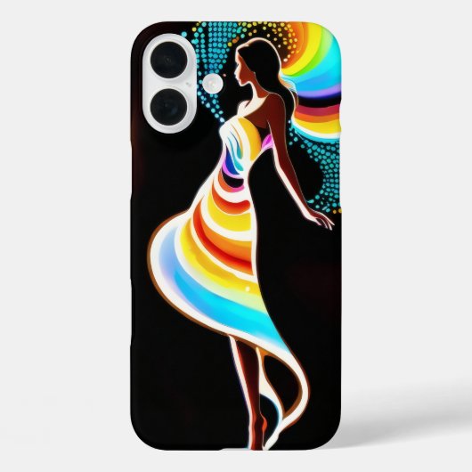 レインボーセレニティiPhone / iPadケース Case-Mate iPhoneケース (裏面)