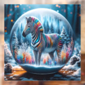 レインボーゼブラウィンドウの固定 ウィンドウサイン (シート2)