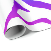 レインボーゼブラパターン ラッピングペーパー (ロールコーナー)