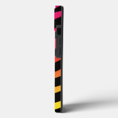 レインボーゼブラ印刷 Case-Mate iPhoneケース (裏面 / 左)