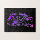 レインボーゼブラ ジグソーパズル (横)