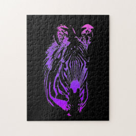 レインボーゼブラ ジグソーパズル