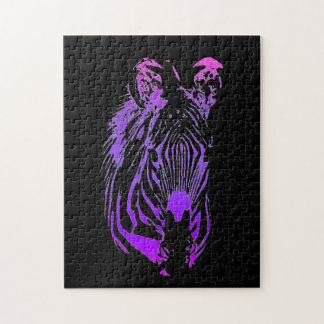 レインボーゼブラ ジグソーパズル