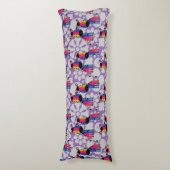 レインボーゼブラ ボディピロー (正面縦)