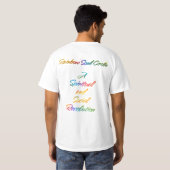 レインボーソウルサークル Tシャツ (裏面フル)