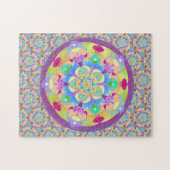 レインボーソングマンダラ非常に挑戦的 ジグソーパズル (横)