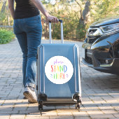 レインボーソーシャル配布店大床マーカー シール (スーツケースインサイチュ)