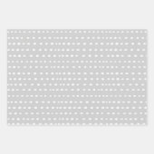 レインボーゾウ模様ラッピング紙シート ラッピングペーパーシート (正面2)