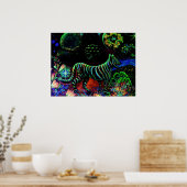 レインボータイガー ポスター (キッチン)