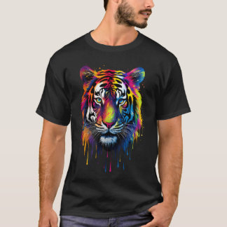 レインボータイガー Tシャツ