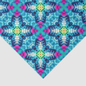 レインボータイダイ幾何学模様8 薄葉紙 (詳細)