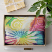 レインボータイダイ3ティッシュペーパー 薄葉紙 (ギフト)