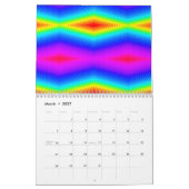 レインボータイダイ カレンダー (3月 2027)