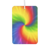 レインボータイダイ カーエアーフレッシュナー (正面)