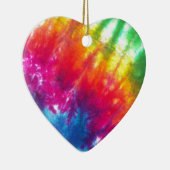 レインボータイダイ セラミックオーナメント (右)