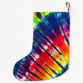 レインボータイ染カスタマイズ色 スモールクリスマスストッキング (裏面)