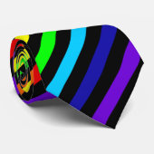 レインボータイ(対角線ストライプ) ネクタイ (ロール)
