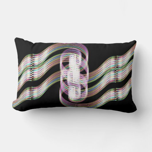 レインボータッフィキャンディーツー ランバークッション (正面)