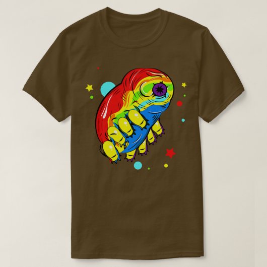 レインボータディグレード Tシャツ (デザイン正面)