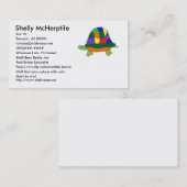 レインボータートルビジネスカード 名刺 (正面/裏面)