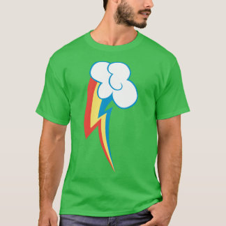 レインボーダッシュ カットマーの女の子 Tシャツ
