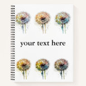 レインボーダンデリオカスタムン ノートブック (正面)