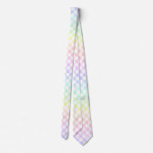 レインボーチェック ネクタイ (裏面)