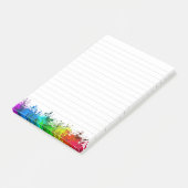 レインボーチョークダスト 3M Post-it® ノート ポストイット (アングル)