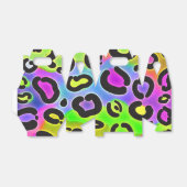 レインボーチータヒョウ印刷パーティーの好意ボックス フェイバーボックス (折り畳みなし)