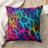 レインボーチーター クッション (ブランケット)