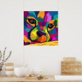 レインボーチーター ポスター (キッチン)