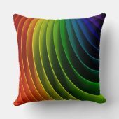 レインボーツイスト装飾用クッション クッション (裏面)