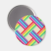 レインボーツイスト マグネット (正面/裏面)