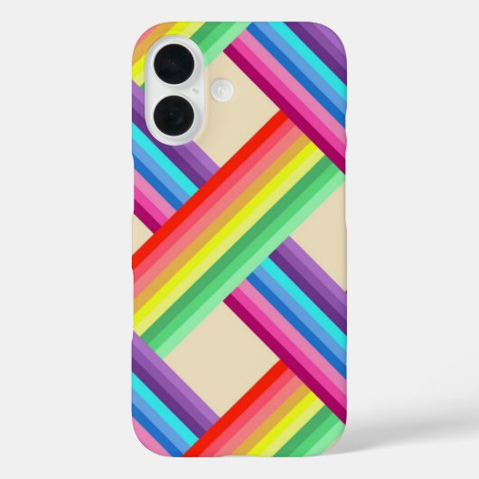 レインボーツイスト Case-Mate iPhoneケース (裏面)