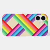 レインボーツイスト Case-Mate iPhoneケース (裏面 (横))