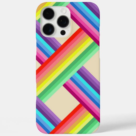 レインボーツイスト Case-Mate iPhoneケース (裏面)