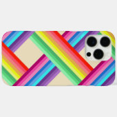 レインボーツイスト Case-Mate iPhoneケース (裏面 (横))
