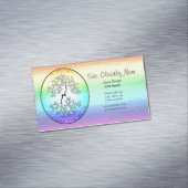 レインボーツリーオブライフコーチ マグネット名刺 (インサイチュ)