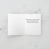 レインボーツリーサンキューカード サンキューカード (内部)