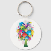 レインボーツリー キーホルダー (裏面)