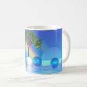 レインボーツリー コーヒーマグカップ (正面右)